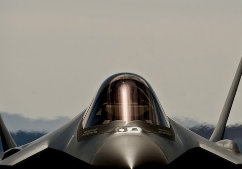 Fourth F-35 Lightning II arrives at Nellis Air Force Base