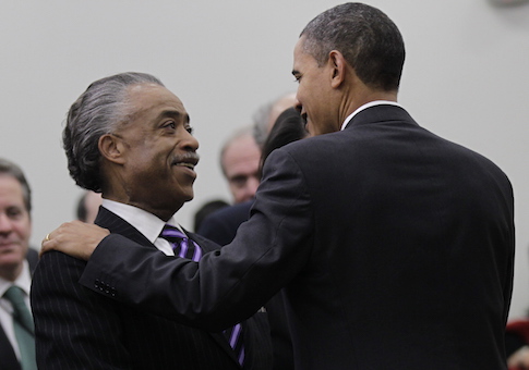 Barack Obama, Al Sharpton