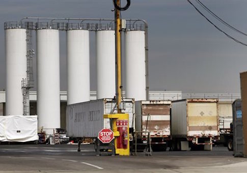 Toxic recycling plant in Vernon, Calif.