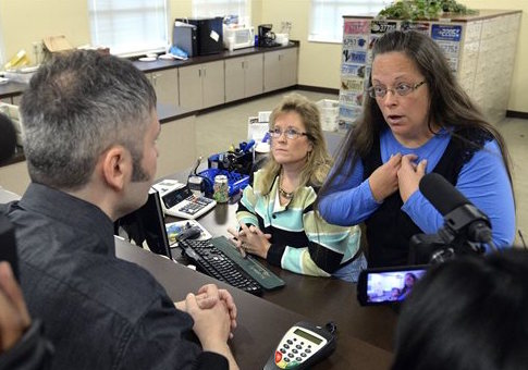 Rowan County Clerk Kim Davis