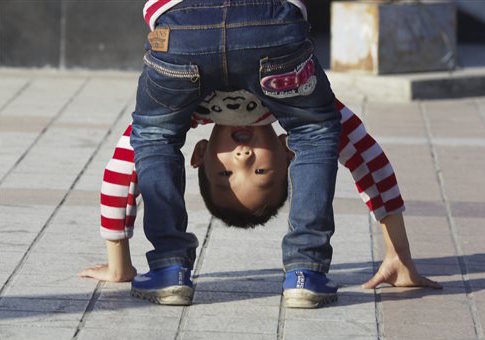 A child in China