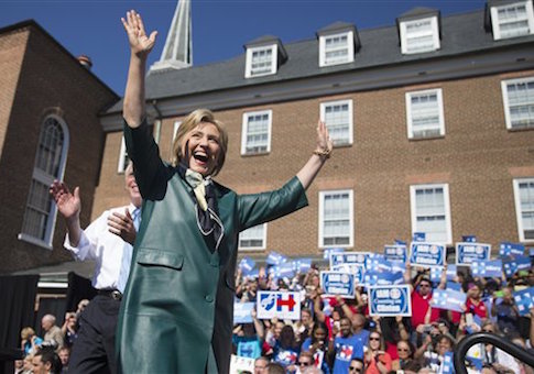 Hillary Rodham Clinton, Terry McAuliffe