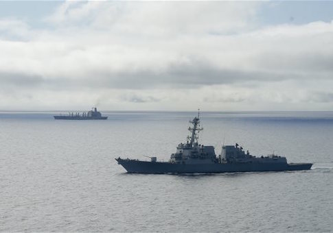 USS William P. Lawrence guided missile destroyer