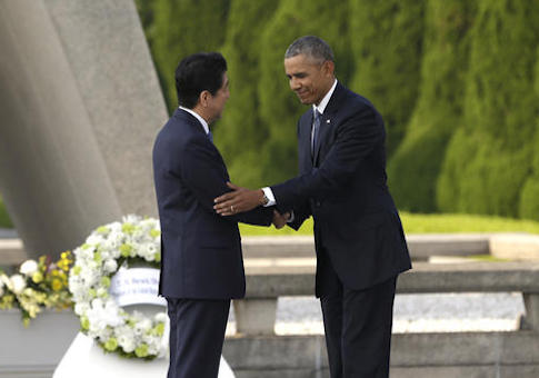Barack Obama, Shinzo Abe