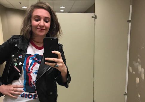 Lena Dunham in Virginia