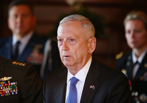 Secretary of Defense James Mattis