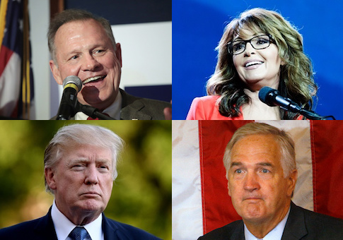 Moore Palin Trump Strange