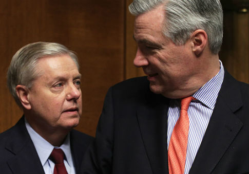 Sens. Sheldon Whitehouse and Lindsey Graham/ Getty Images