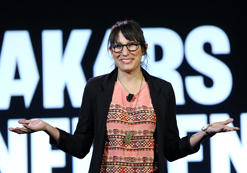Jessica Bennett attends the 2016 MAKERS Conference / Getty Images