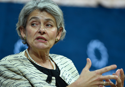 Irina Bokova, UNESCO / Getty Images