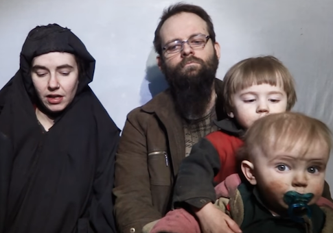 Caitlan Coleman and family
