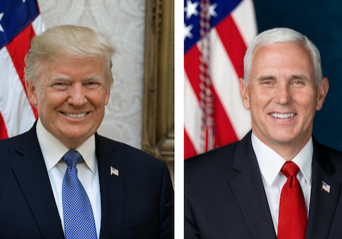 Portraits of President Donald Trump and Vice President Mike Pence / GPO