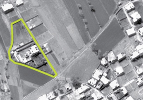 An aerial view, released by the United State Department of Defense May 2, 2011, shows the compound (highlighted) that Osama bin Laden was killed in. Abbottabad, Pakistan. / Reuters