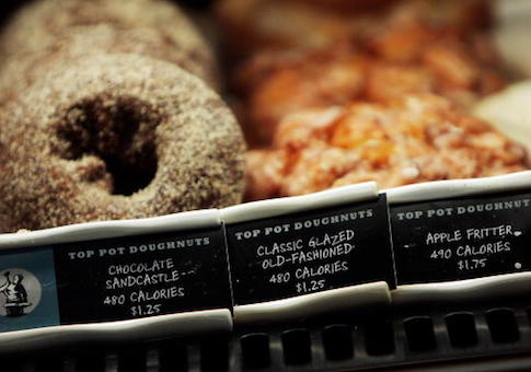 calorie menu