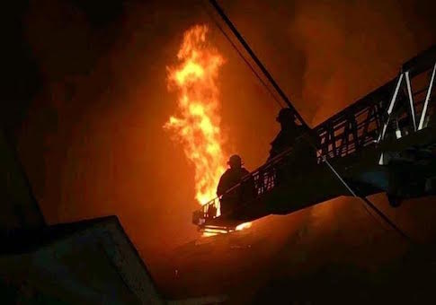Photo courtesy of New Haven firefighters