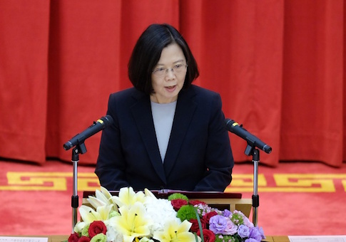 Taiwanese President Tsai Ing-wen