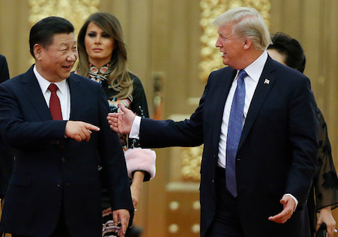 U.S. President Donald Trump and China's President Xi Jinping