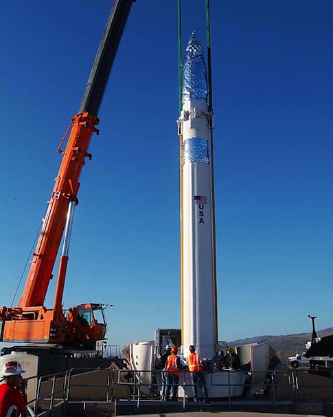 Ground Based Interceptors at Vandenberg Air Force Base. Russian officials carried out a secret inspection of the base this week / Boeing