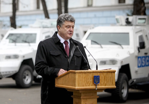 Ukrainian President Petro Poroshenko