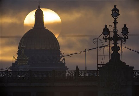 St. Petersburg, Russia, Tuesday, Jan. 6, 2015