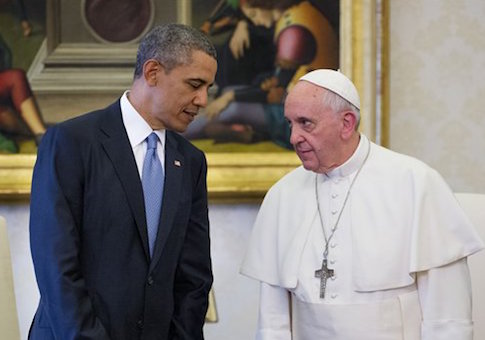 President Obama and Pope Francis