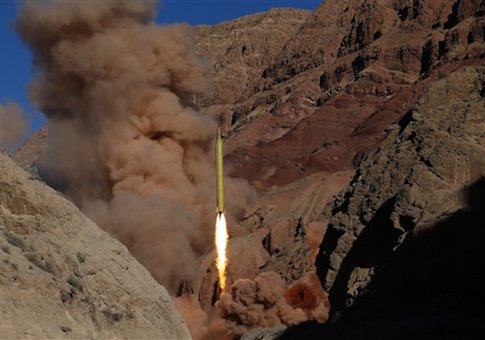 Iran missile test