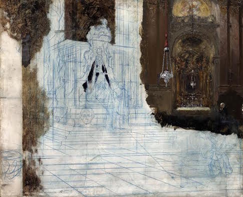 Altar in a Baroque Church by Adolph Menzel / Photos courtesy of the Met