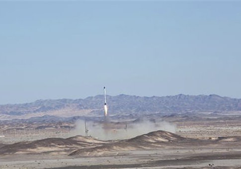 Mideast Iran Satellite