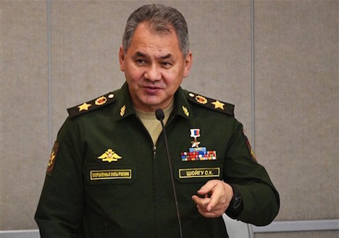 Defense Minister Sergei Shoigu