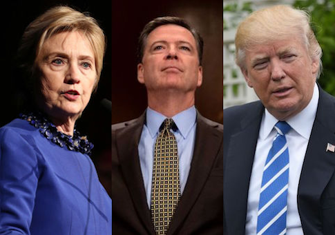Clinton Comey Trump