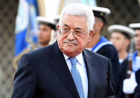 Palestinian president Mahmud Abbas