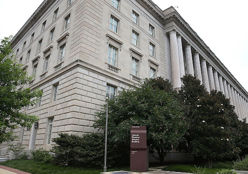 The IRS building