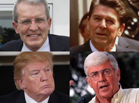 Bell Reagan Trump Kemp