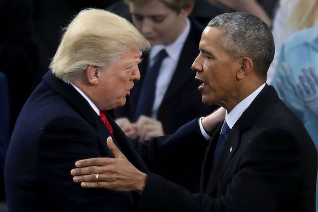Trump Obama
