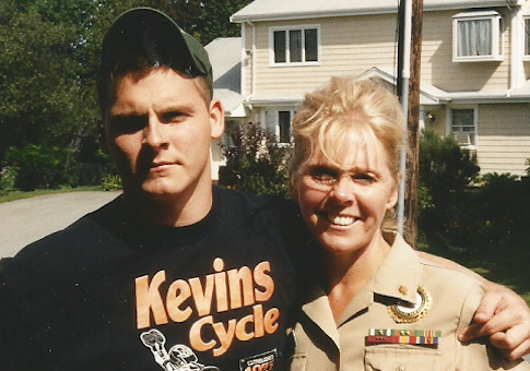 Robin Anderson and her son Rob