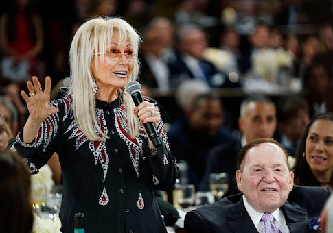 Miriam and Sheldon Adelson
