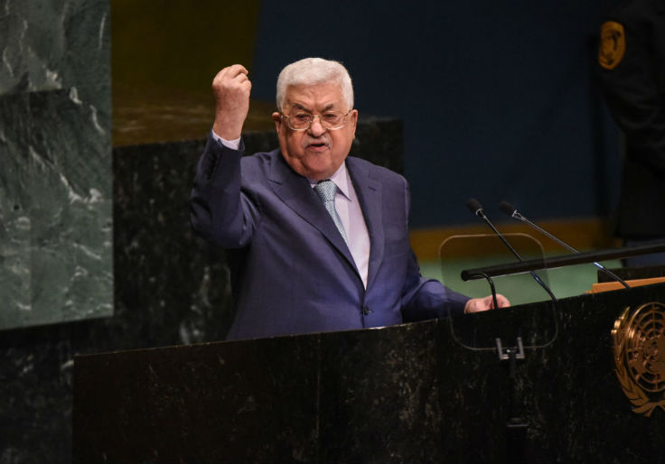Palestinian Authority president Mahmoud Abbas