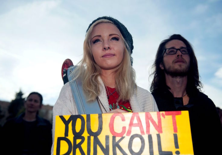 pipeline protest