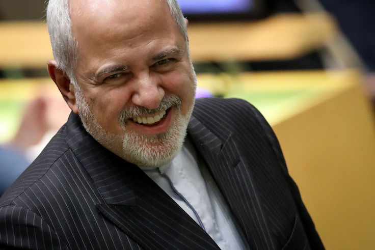 Iranian foreign minister Javad Zarif
