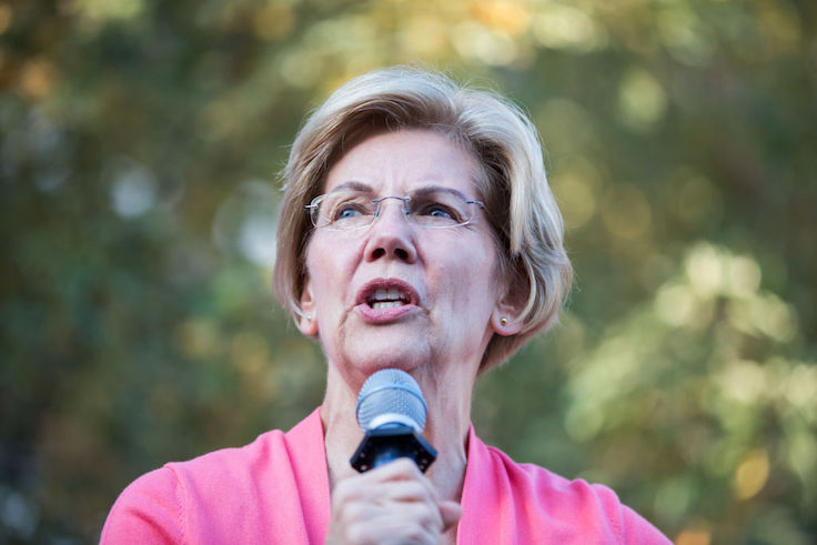Sen. Elizabeth Warren Holds New Hampshire Town Hall