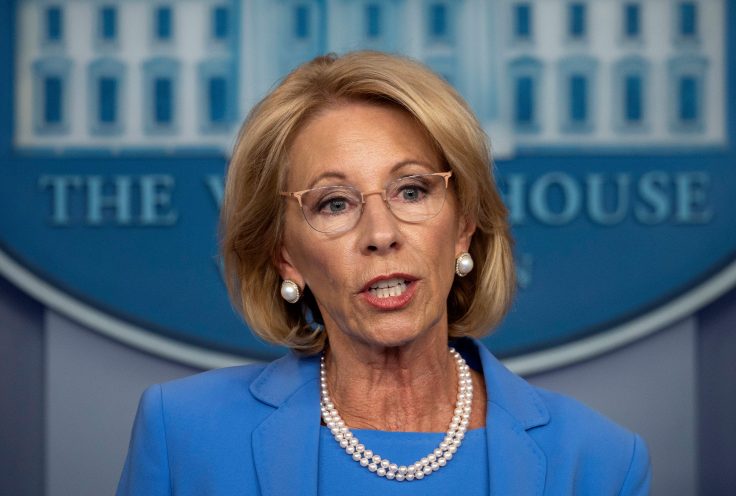 Secretary of Education Betsy DeVos