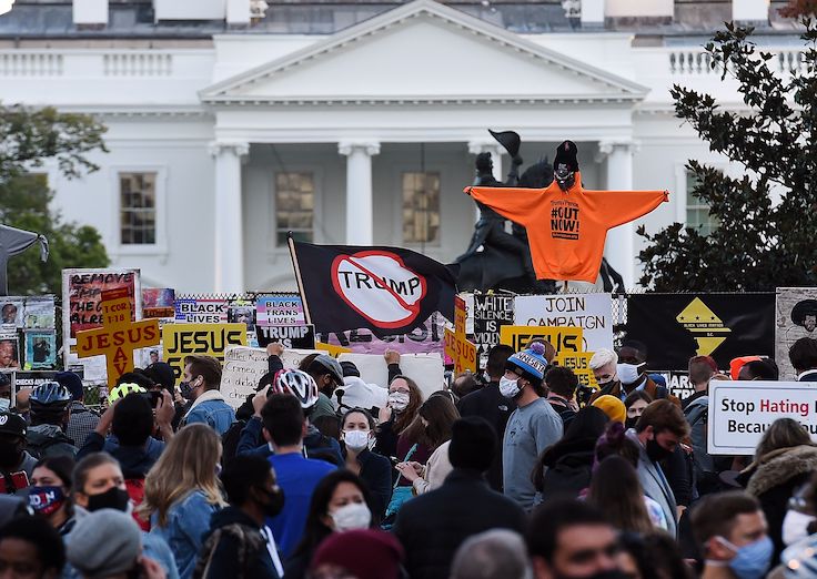 WH protest