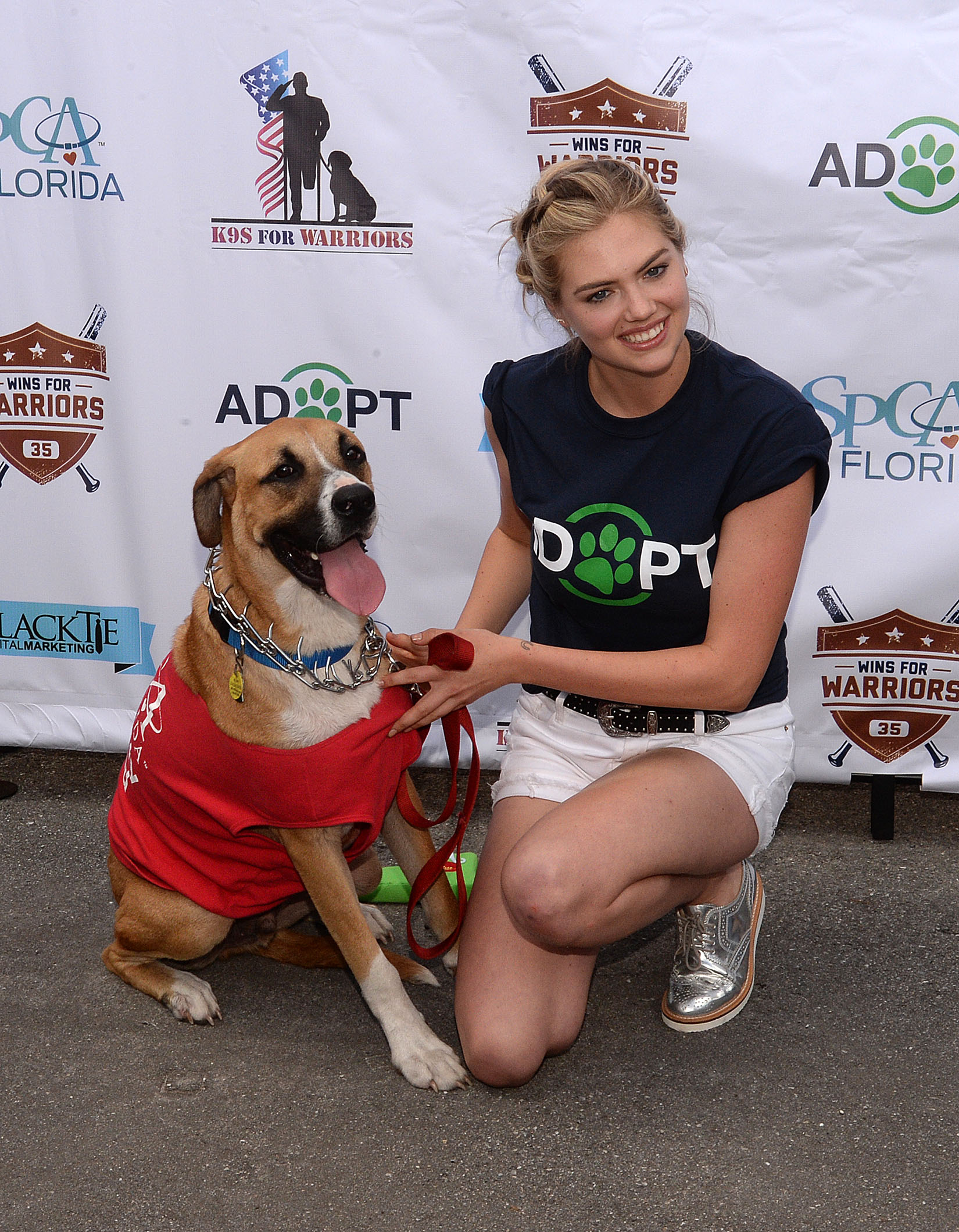 Pictured: Kate Upton at 2nd Annual Grand Slam Adoption Event in Lakeland, FL Ref: SPL1255028 310316 Picture by: Jason Winslow / Splash News Splash News and Pictures Los Angeles:310-821-2666 New York: 212-619-2666 London: 870-934-2666 photodesk@splashnews.com