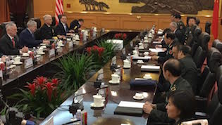 Mattis meets with Wei