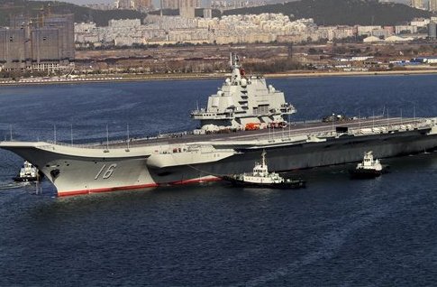 Chinese aircraft carrier Liaoning
