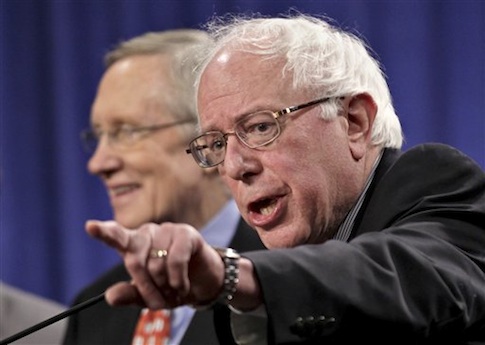 Harry Reid, Bernie Sanders