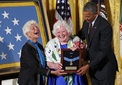 Obama awards the Medal of Honor at the White House in Washington