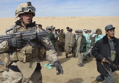 U.S. soldier in Now Zad