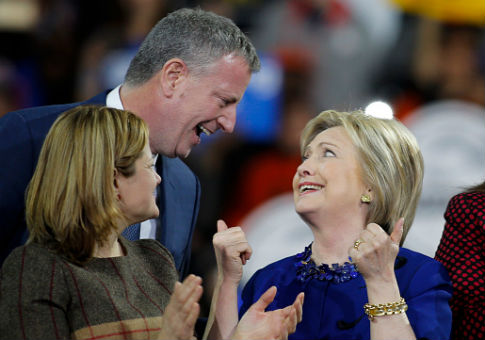 Bill de Blasio/ Getty Images