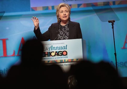 Former Secretary of State Hillary Clinton